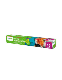 PAPEL DE ALUMÍNIO SIGAL PQT. 16 MT. GRAVADO