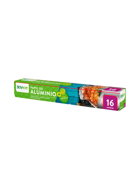 PAPEL DE ALUMÍNIO SIGAL PQT. 16 MT. GRAVADO