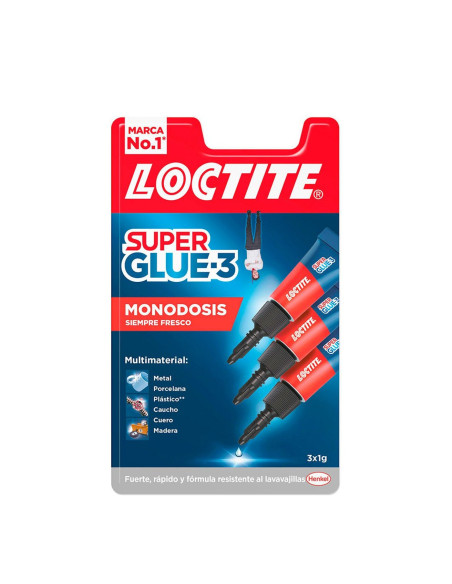 PEGAMENTO Loctite SuperGlue-3 Monodosis Blister 3x1 GR