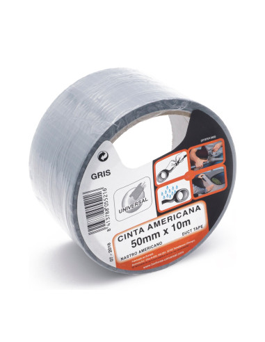 CINTA AMERICANA 10x50  GRIS