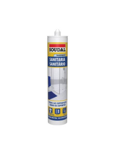 SILICONA SANITARIA NEUTRA TRANSPARENTE SOUDAL 290 ml