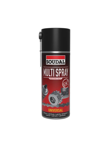 ACEITE MULTIUSO 8 EN 1 SOUDAL SPRAY 400 ml