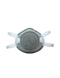 Mascarilla FFP2 NR Safetop 31100 2 válvulas, carbón activo