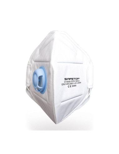 Mascarilla FFP2 NR D Safetop 31600 plegable,...