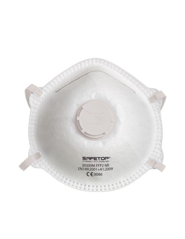 Mascarilla FFP2 con VALV.30300M Caja 12 uds