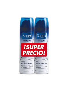 DESOD.HOM.SANEX VP.ACTIVE CONTROL 2X200 ML