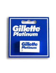 HOJA AFEITAR GILLETTE PLATINUM CUCHILLAS 5 uds BLISTER