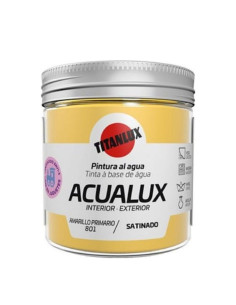 Titanlux Acualux Satinado Amaril Primario 0801 0,075 L