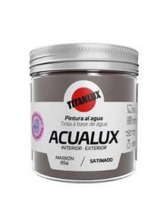 Titanlux Acualux Satinado Marrón 0856 0,075 L