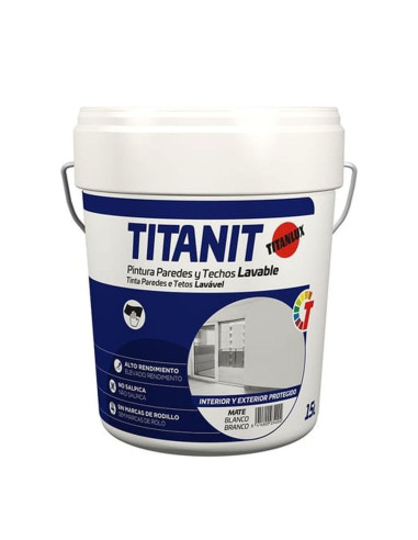 Titanlux Titanit Mate Blanco BB 4 L