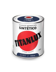 Titanlux Esmalte Sintético Brillante Azul Cobalto 0542 0,75 L