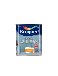 BRUGUER ESMALTE AZULEJOS COCINAS Y BAÑOS BRILLANTE 750 ml. NARANJA TEJA