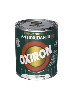 Oxiron Esmalte Antioxidante Liso Negro 0,75 L Satinado