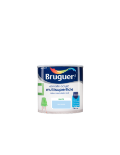 BRUGUER ESMALTE ACRÍLICO MULTI-SUPERFÍCIE MATTE 250 ml. AZUL PASTEL