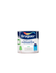 BRUGUER ESMALTE ACRÍLICO MULTI-SUPERFÍCIE MATTE 250 ml. NÉVOA CINZENTA