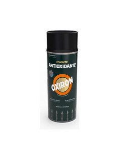 OXIRON SPRAY LISO SATINADO NEGRO 0,4L