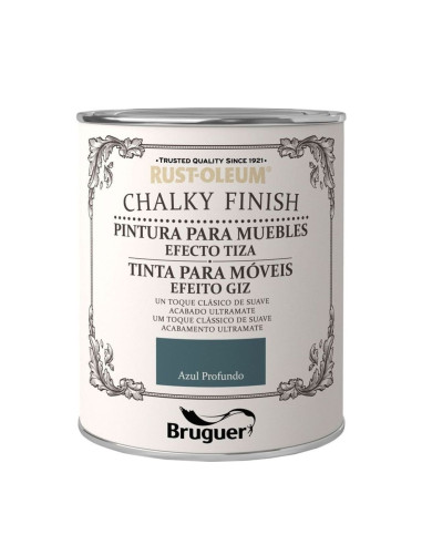 Rust-Oleum Chalky Finish para Muebles Azul...