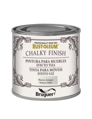 Rust-Oleum Chalky Finish para Muebles Blanco...