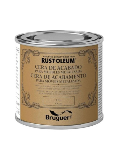 Rust-Oleum Cera de Acabado para Muebles Oro 125 ml