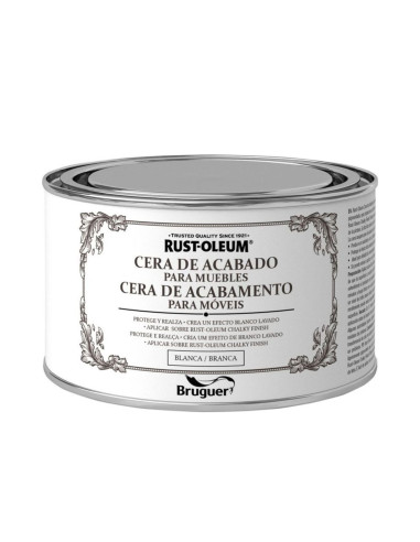 Rust-Oleum Cera de Acabado para Muebles Blanco...