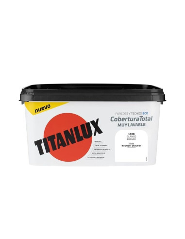 Titanlux Cobertura Total Mate Blanco BB 4 L