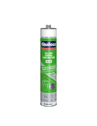 MASILLA POLIURETANO PU50 CARTUCHO 300 NEGRO