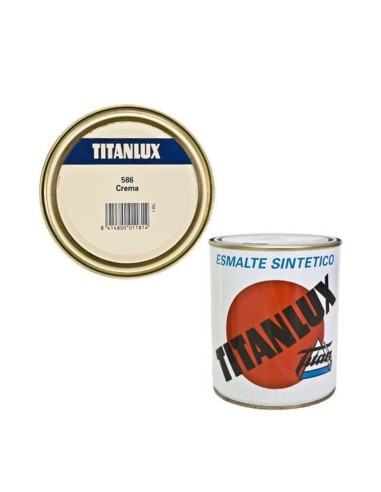 Titanlux Esmalte Sintético 586 Crema 375 ml