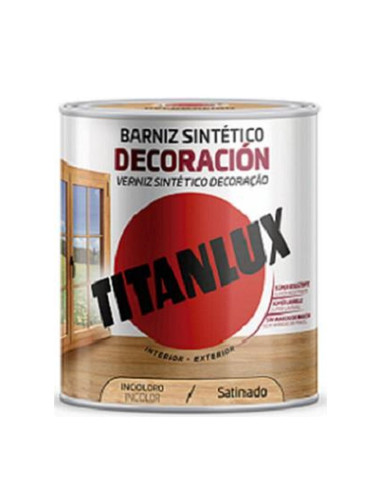 Titan Barniz Deco Satinado Incoloro 750 ml