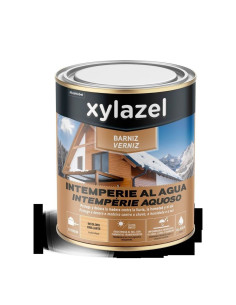 Xylazel Barniz Intemperie al Disolvente Brillante Incoloro 750 ml