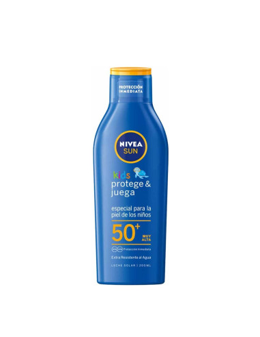 Bronceador Nivea 200 ml F-50+ Niños Protege y...
