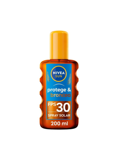 Bronceador Nivea Spray Aceite 200 ml F-30...
