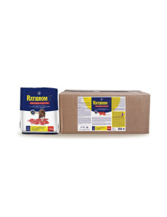Raticida Ratibrom 2 Cebo Fresco 003 Caja 10 kg 10 Bolsas...