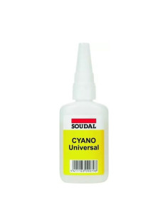 Pegamento Instantáneo Soudal Cianoacrilato Universal 20 g