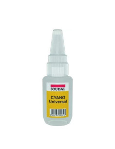 Pegamento Instantáneo Soudal Cianoacrilato Universal 50 g