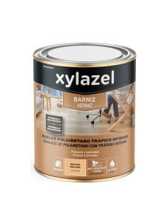 Xylazel Barniz de Poliuretano para Suelos Brillante Incoloro 2,5 L