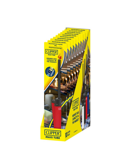 Clipper Encendedor Multiusos Maxi Tube