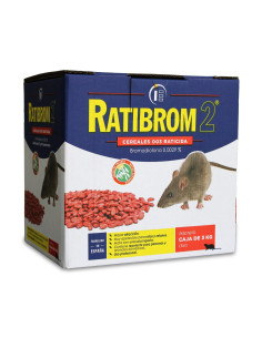Raticida Ratibrom 2 Cereales 003 Caja 3 kg (3 x 1 kg)