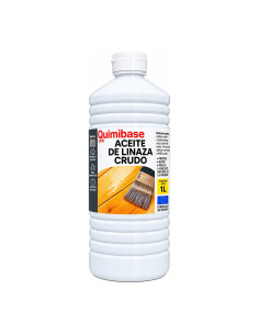 Quimibase Aceite de Linaza Crudo sin Secante 1 L