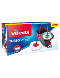 Vileda Set Fregona y Cubo Rotativo Turbo Smart