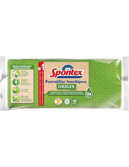 Spontex Bayeta Origin Nº3 Grande Posavajillas