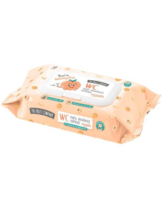 PAPEL HIGIÊNICO. WET 60UDS. PÊSSEGO