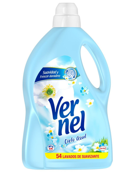 Vernel Suavizante Cielo Azul 54 Lavados 2430 ml