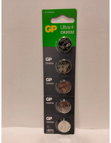BATERIA ALCAL. GP BLIS. 5 CR2032