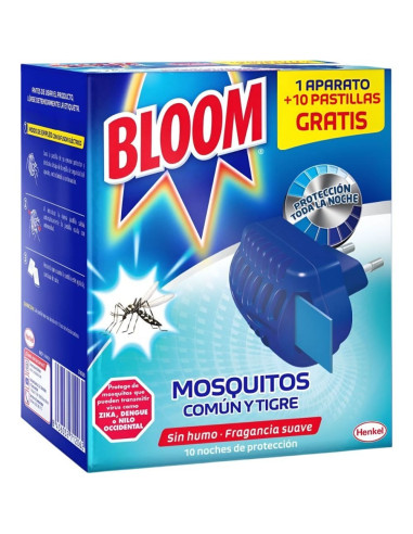 Bloom Insecticida Eléctrico Pastillas Aparato +...