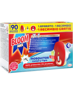 INSECTICIDA  ELECTRICO BLOOM MAX 1 APARATO + 2 RECAMBIOS