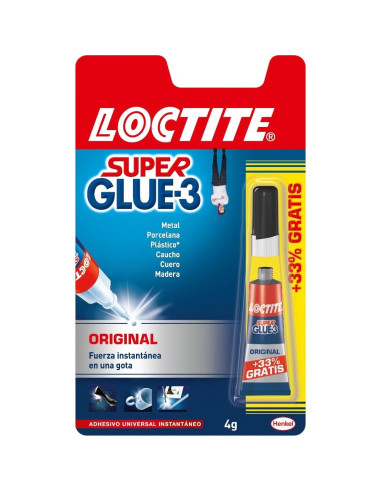 Loctite Super Glue-3 Original 4 g 3 g + 33 %...