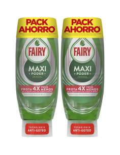 Fairy Lavavajillas Maxi Poder Pack Ahorro 2 x 450 ml