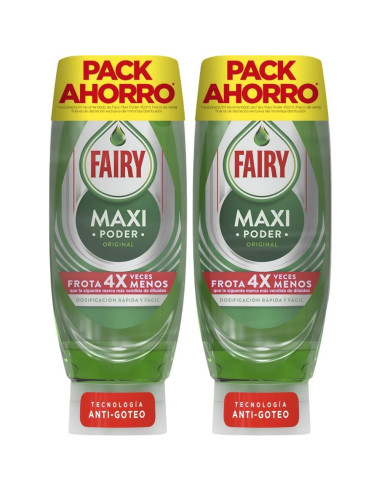 Fairy Lavavajillas Maxi Poder Pack Ahorro 2 x...