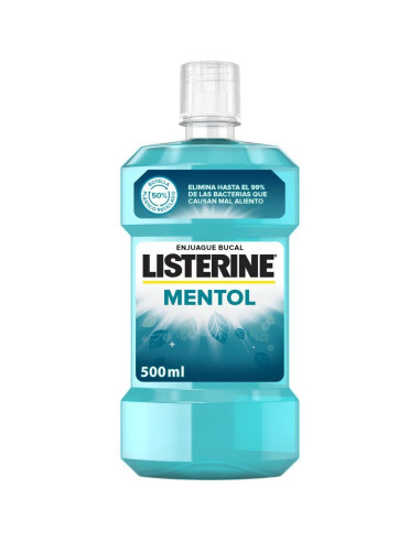 Listerine Enjuague Bucal Mentol 500 ml