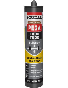Soudal Pega Todo Sellador Adhesivo Marrón 290 ml